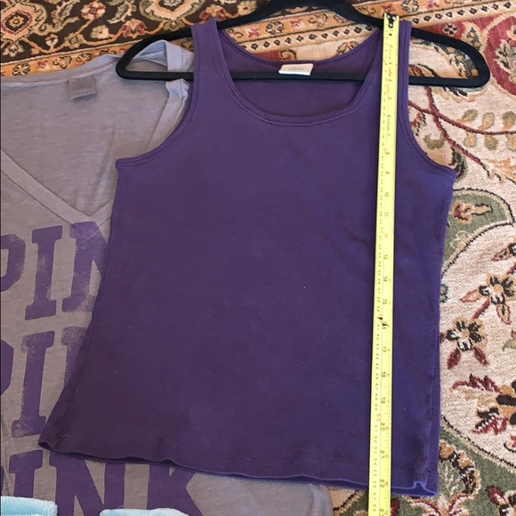 3/$25!Victoria Secret Pink Tee X’s2 Size Medium - Picture 10 of 10
